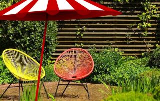 UV Protected Garden Umbrella